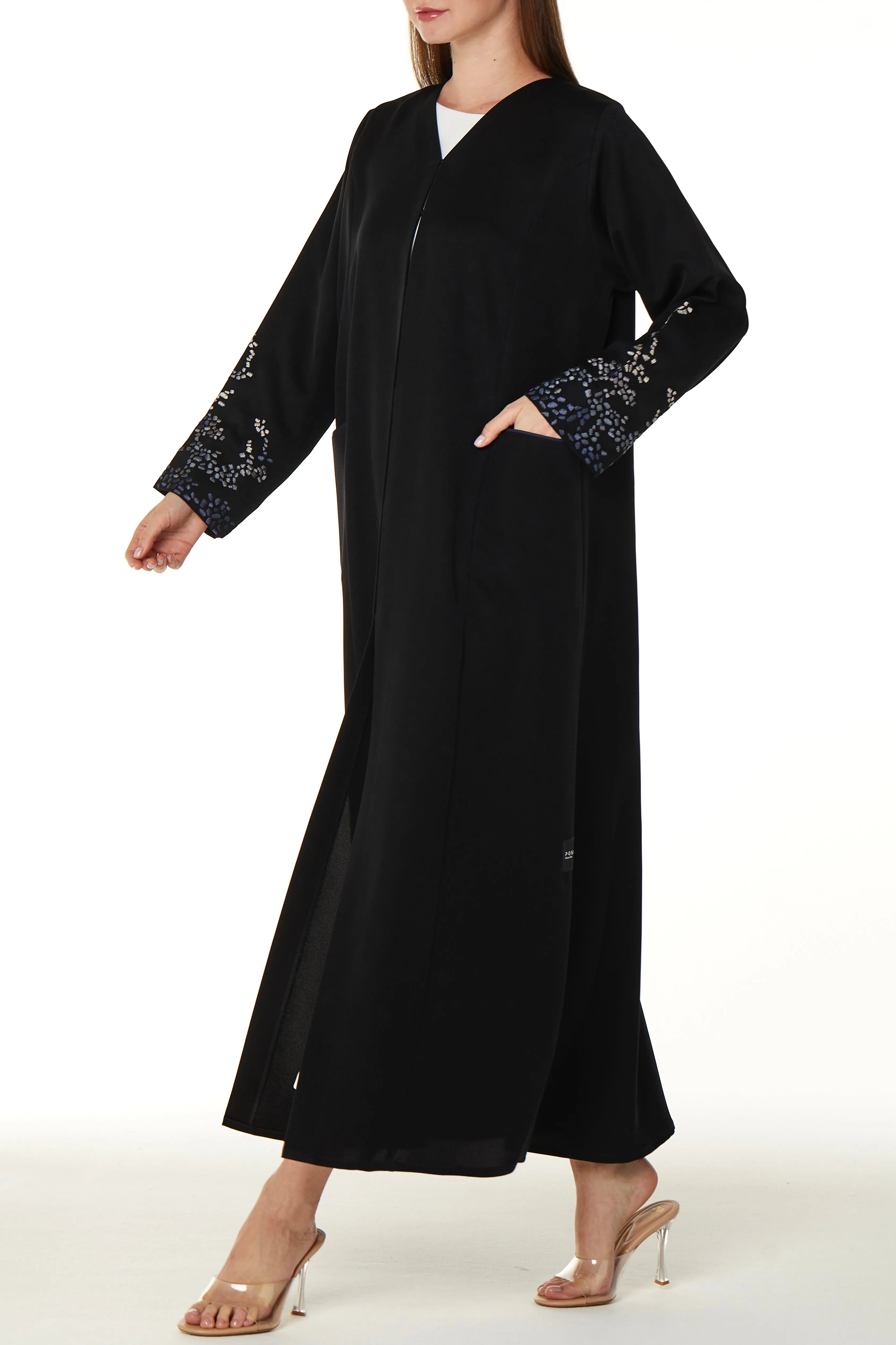 NS-2295/BK/3426 - Posh Abaya