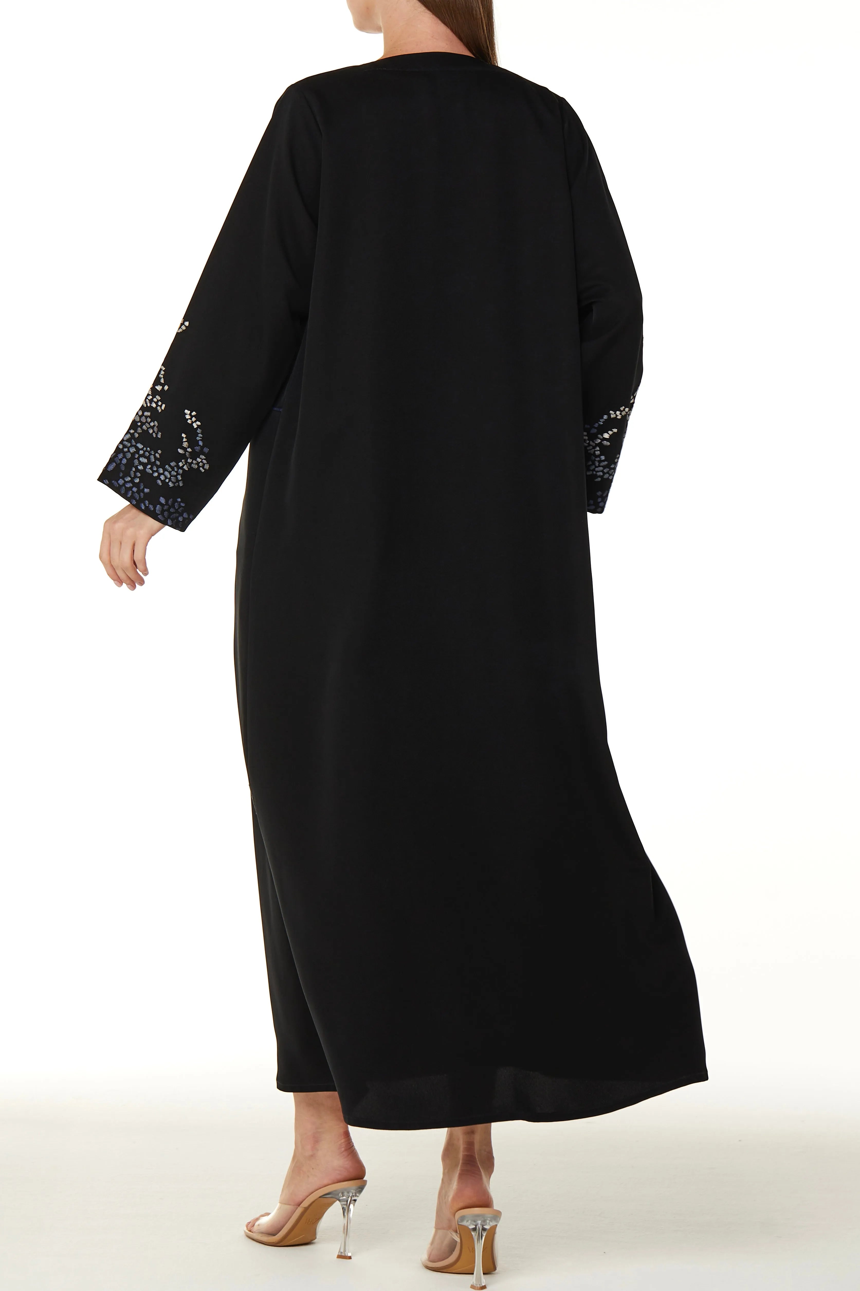 NS-2295/BK/3426 - Posh Abaya