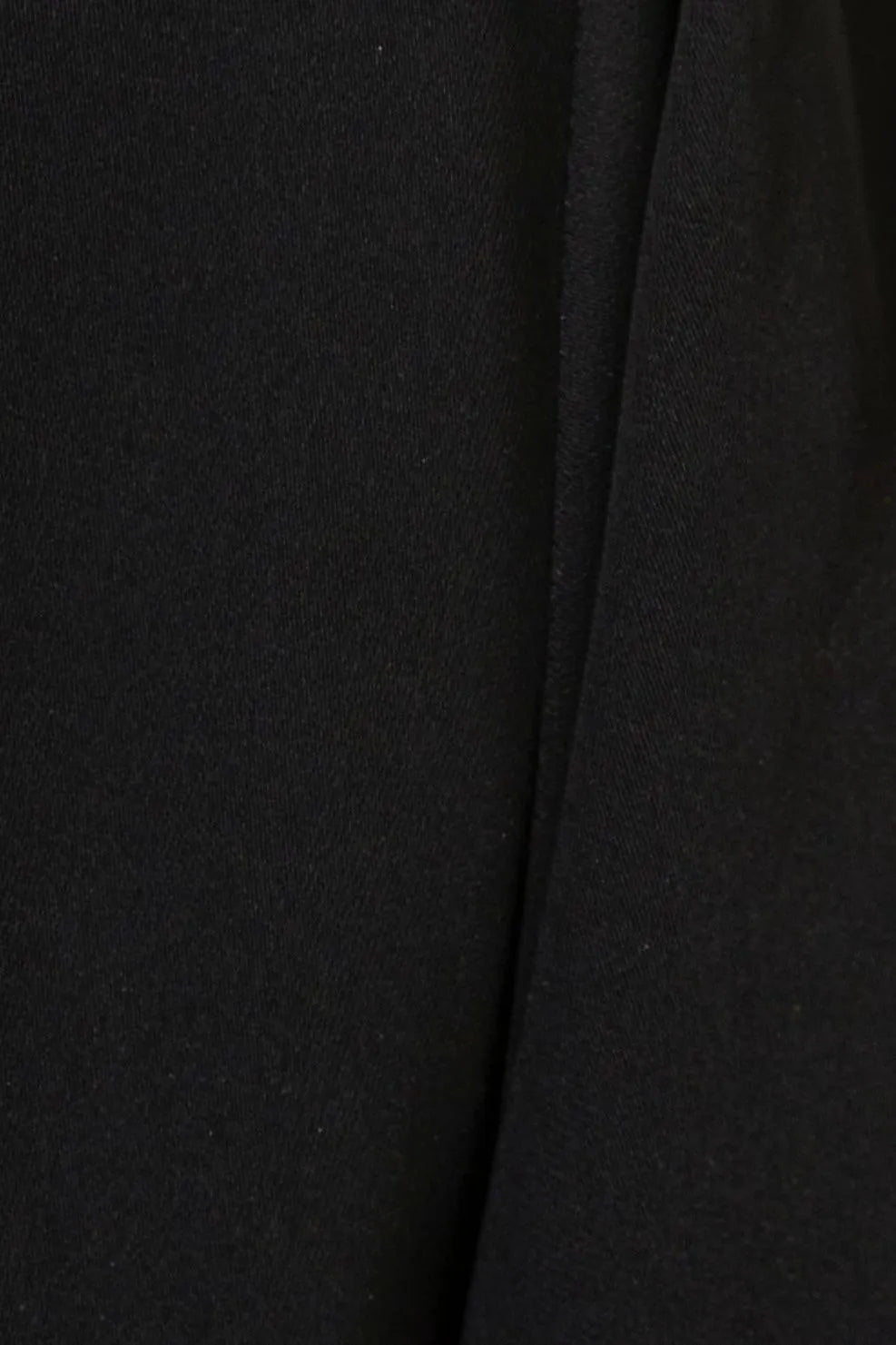 Black Layan Crepe Abaya with Sleeves Blossom Embroidery - Posh Abaya