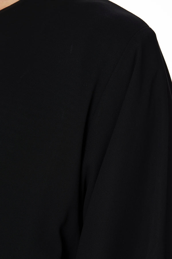 Beaded Bloom Black Custom Abaya