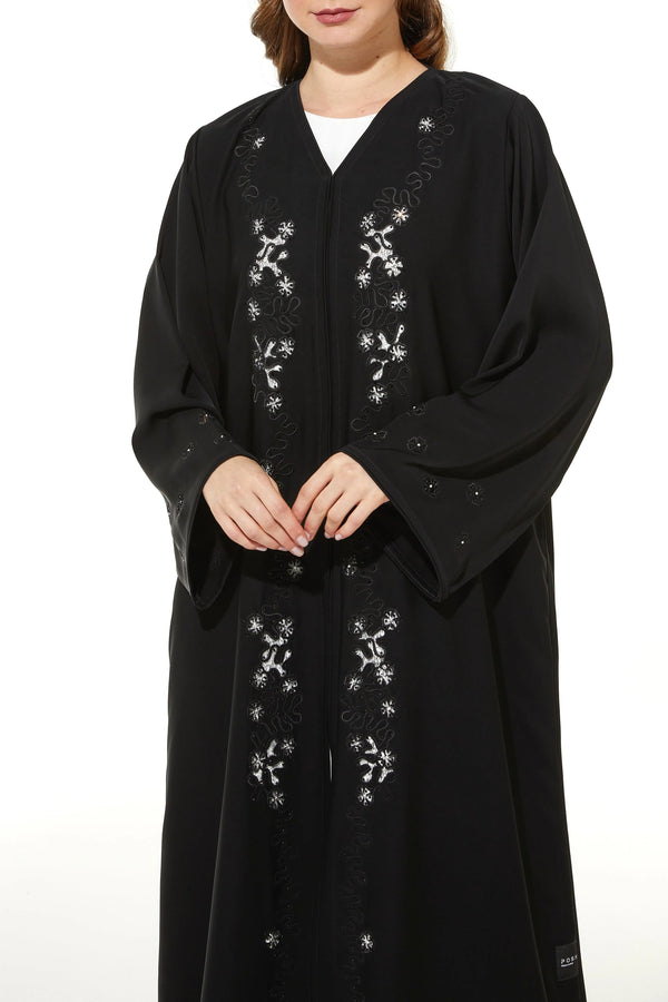 Blossom Bead & Stone Nada Custom Abaya