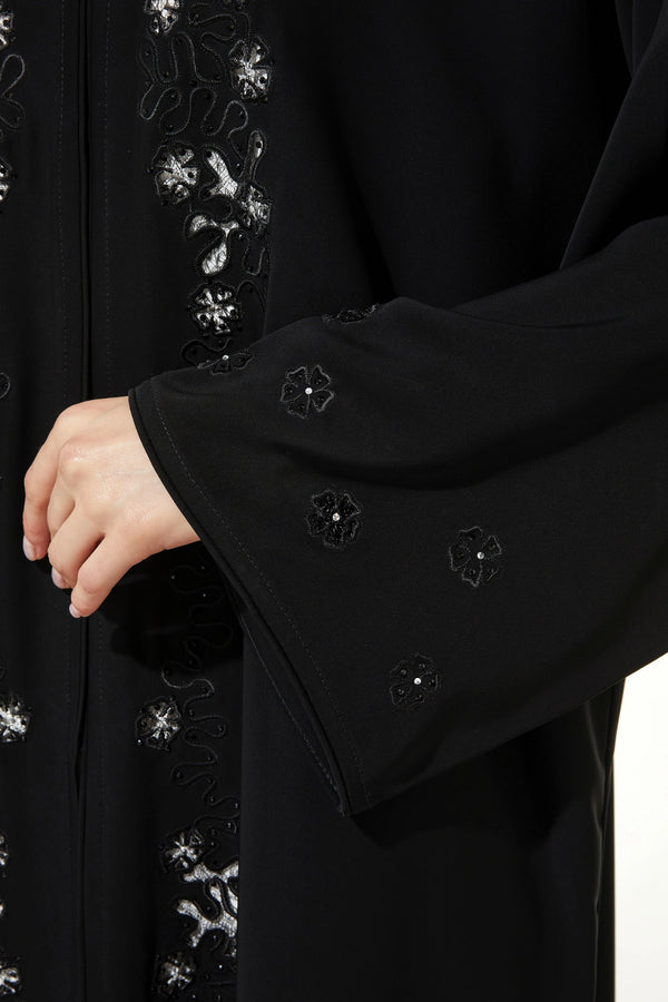 Blossom Bead & Stone Nada Custom Abaya