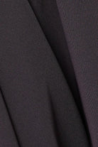 Accent Purple Tiana Crepe Abaya with Side Stitch - Posh Abaya