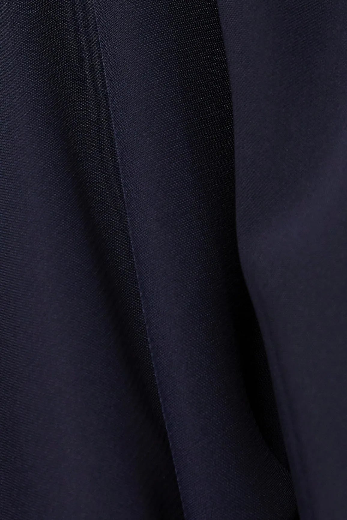 Light Poppy Crepe Minimal Blue Abaya - Posh Abaya