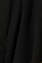 Black Lily Chiffon with Shiny Scattered Beadwork - Posh Abaya