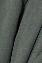 Light Green Remi Crepe Abaya with Sleek Pleat Buttons - Posh Abaya