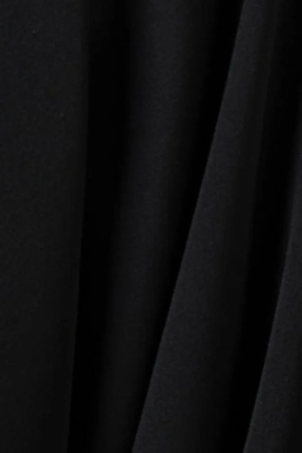 Black Royal Nada Abaya with Tulle and Copper Lacework Detail - Posh Abaya