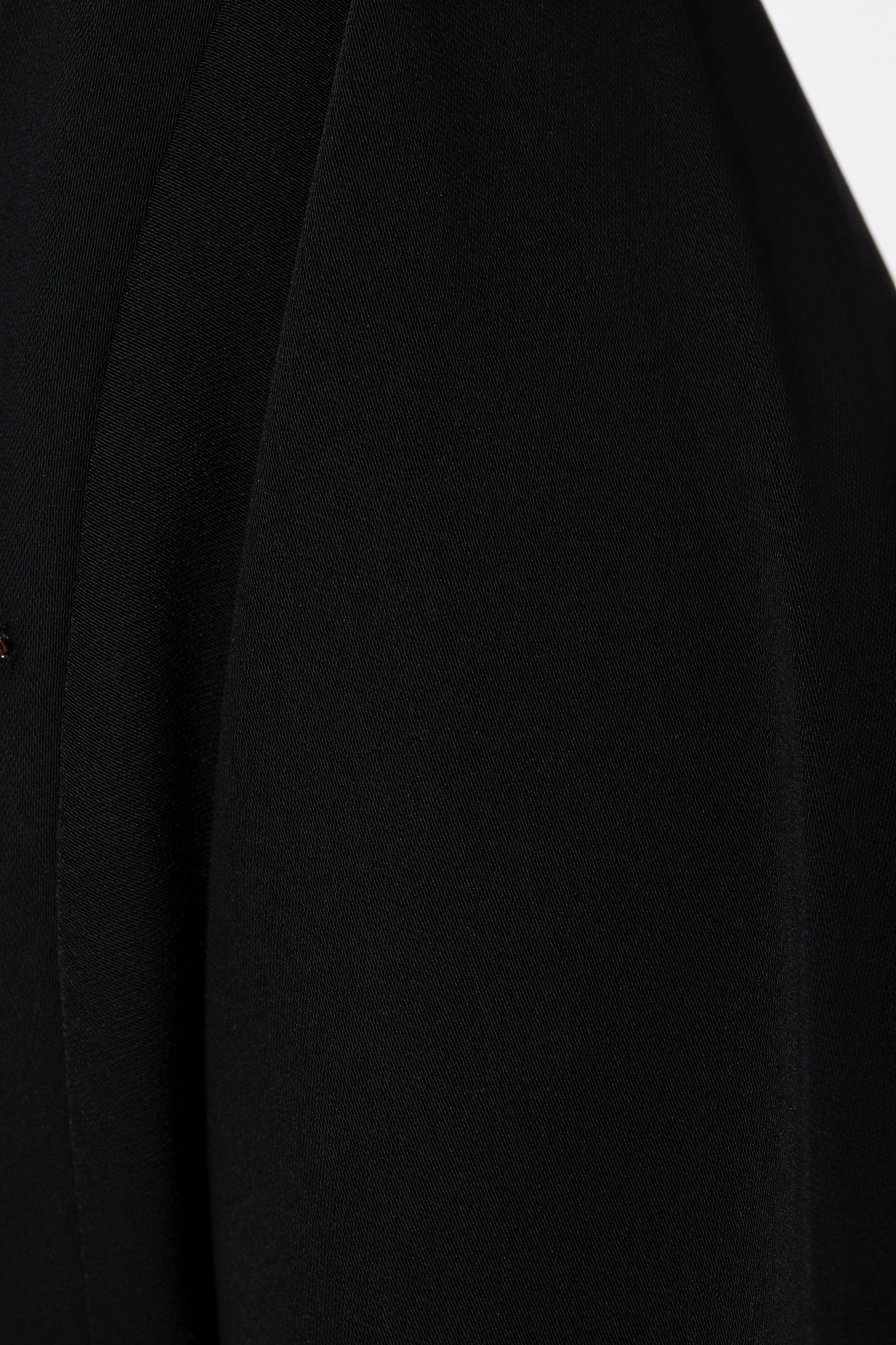Sleeve Embellished Black Abaya - Posh Abaya