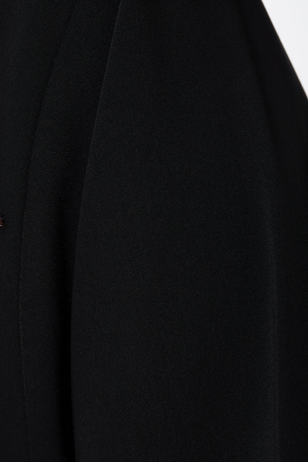 Sleeve Embellished Black Custom Abaya