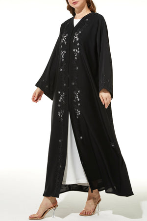 Blossom Bead & Stone Nada Custom Abaya