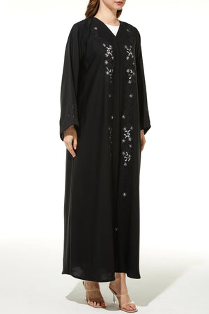 Blossom Bead & Stone Nada Custom Abaya