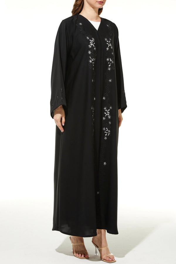 Blossom Bead & Stone Nada Custom Abaya