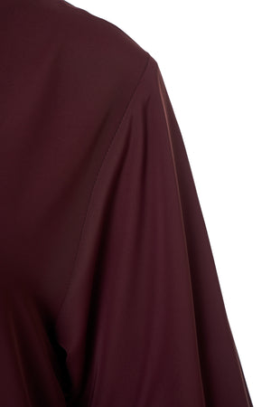 Maroon Deema Nada Abaya, Basic Design
