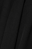 Plain Black Aria Crepe Abaya - Posh Abaya