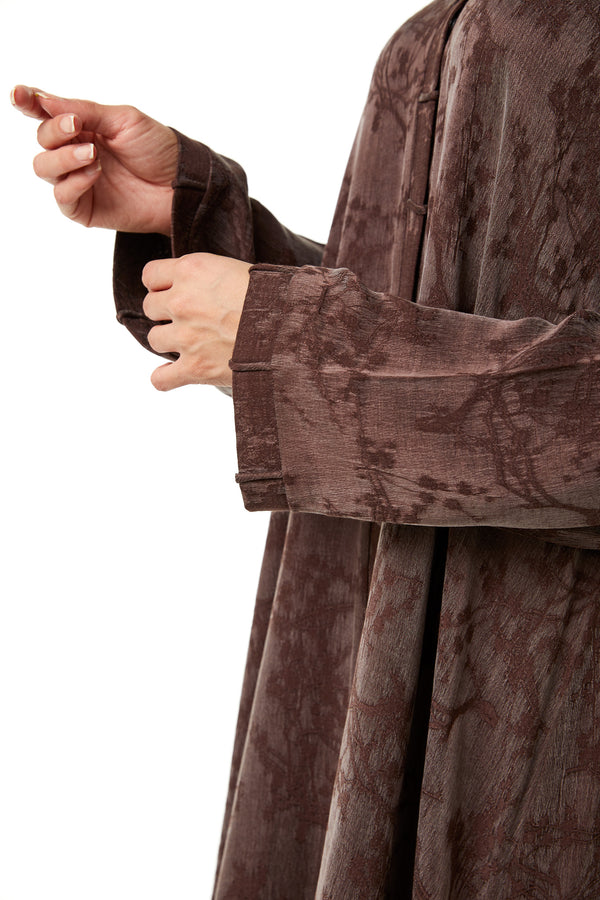 Brown Filo Cupro, Trendy Design