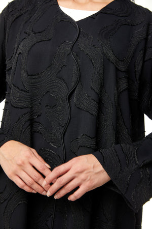 Black Jena Brocade, Basic Design