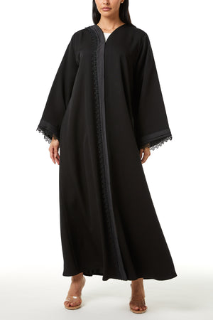 Black Emarati Crepe, Basic Design