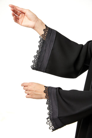 Black Emarati Crepe, Basic Design