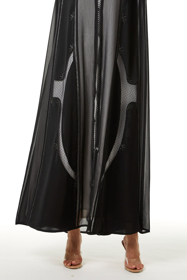 Black Royal Nada, Front Beadwork Detail