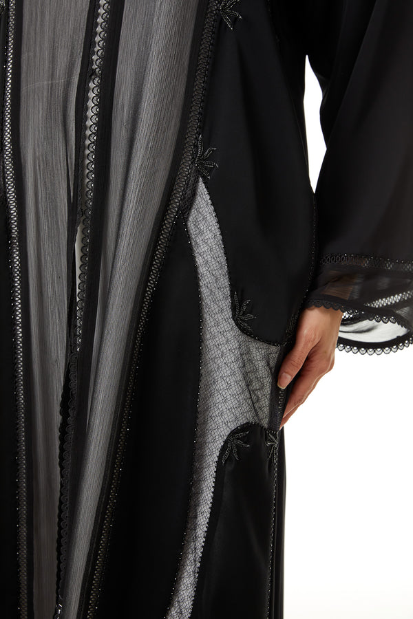 Black Royal Nada, Front Beadwork Detail