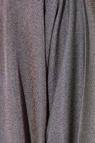 Purple Barfi Crepe Abaya with Dual Tone - Posh Abaya