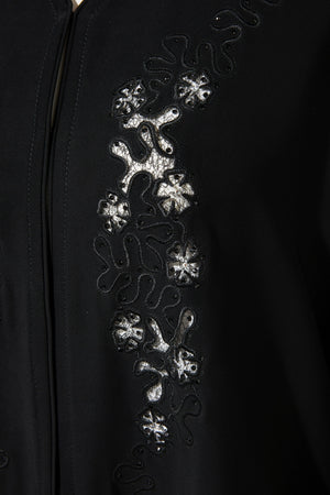 Blossom Bead & Stone Nada Custom Abaya