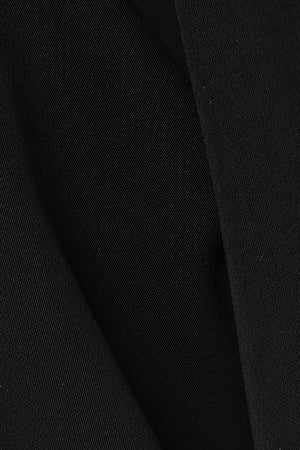 Black Salmi Nada Custom Abaya with Shiny Handwork