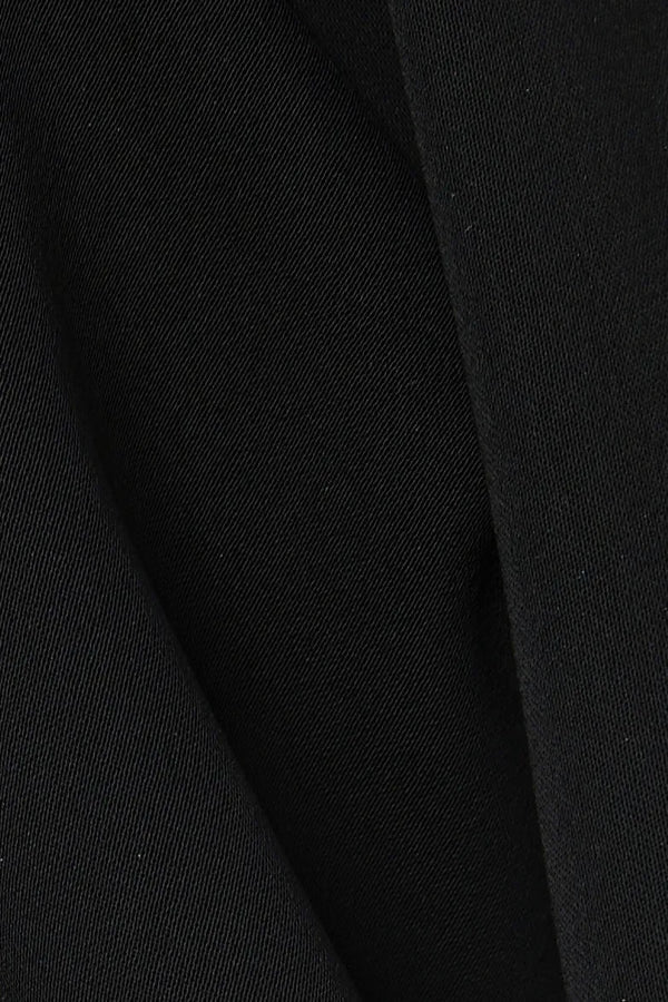 Black Salmi Nada Custom Abaya with Shiny Handwork