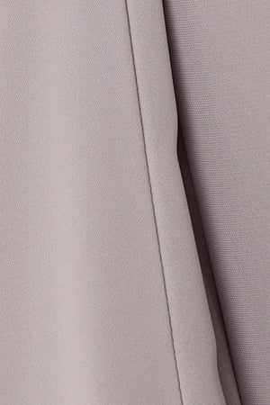 Beige Coco Crepe Bahraini Abaya with Front Pleat - Posh Abaya