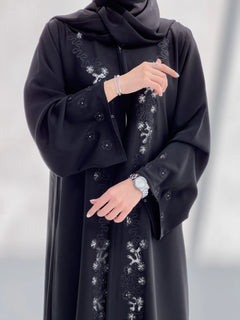 Blossom Bead & Stone Nada Custom Abaya