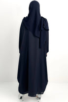 Bahraini Slit-Sleeve Blue Abaya - Posh Abaya