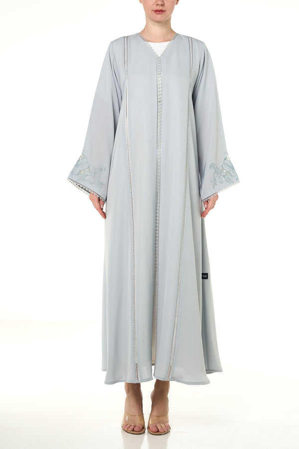 Green Maha Nada Abaya, Embroidery