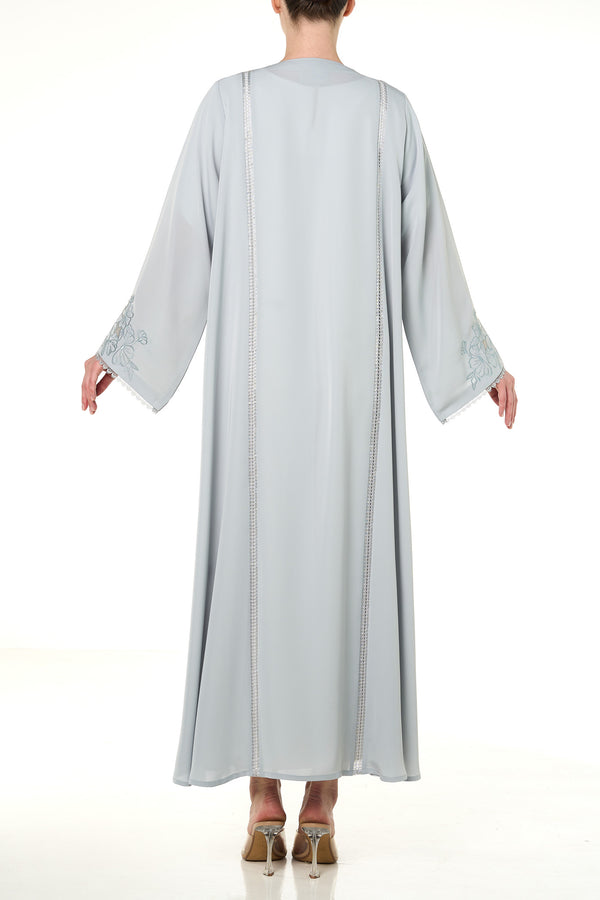 Green Maha Nada Abaya, Embroidery