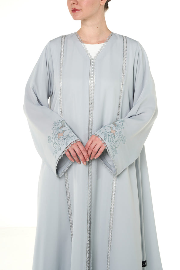 Green Maha Nada Abaya, Embroidery