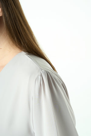 Beige Joy Nada Abaya with Clean Finishing