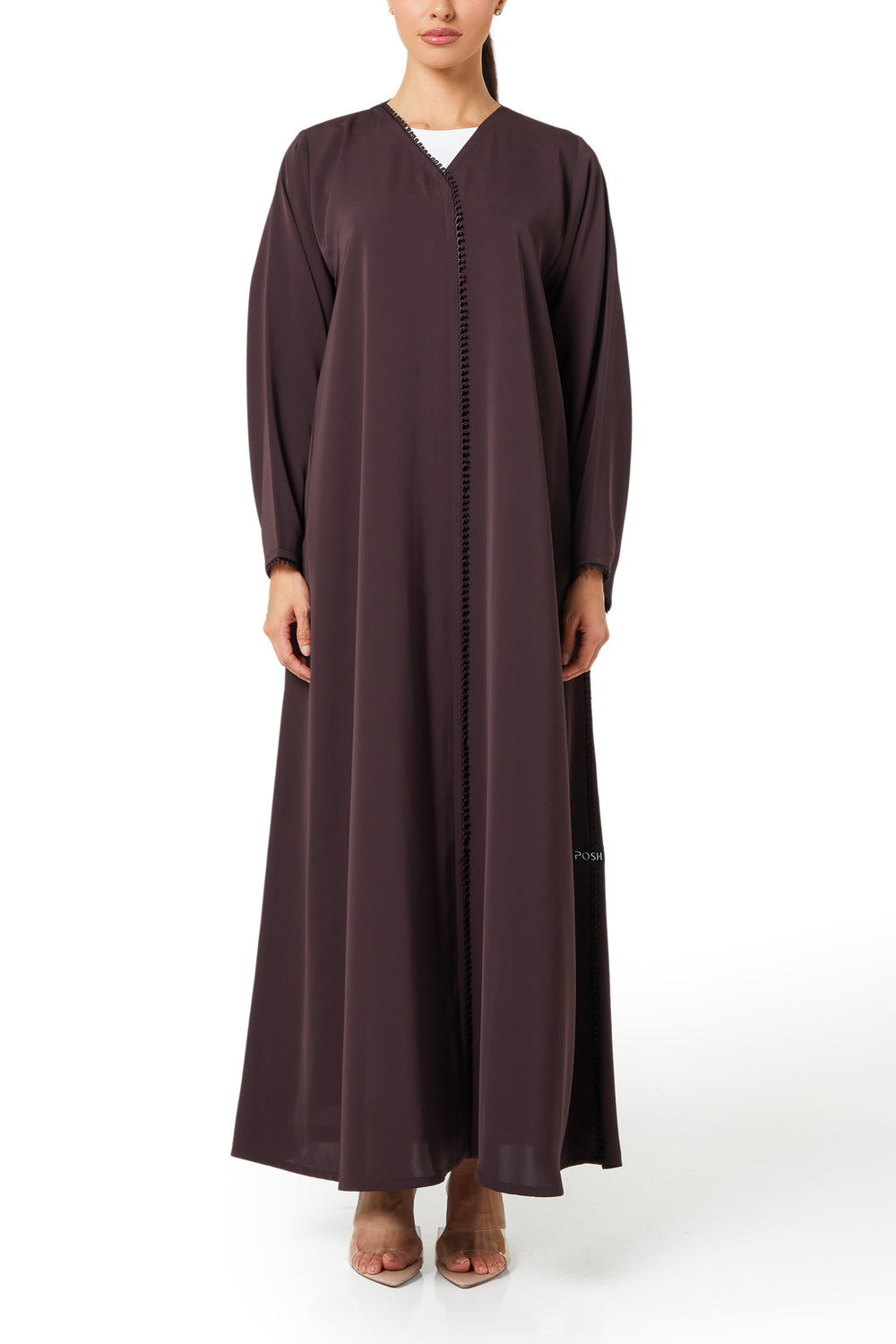 Brown alya nada Abaya, Basic Design