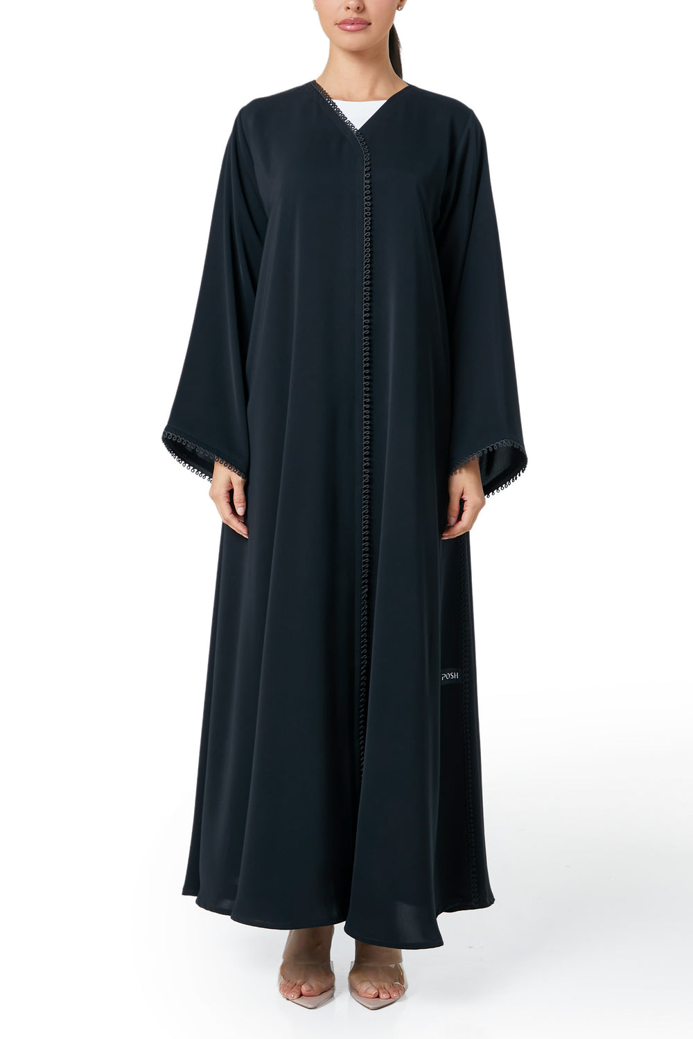 Black classic nada Abaya, Basic Design