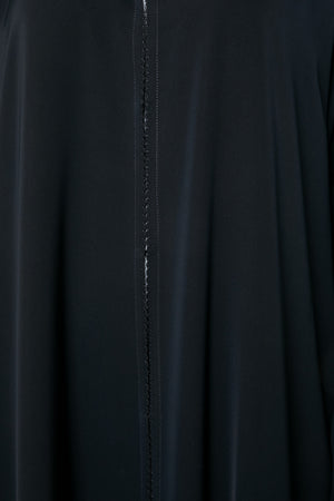 Black Classic Nada Abaya, Basic Design