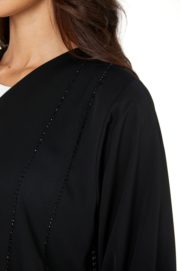Black Royal Nada, multi Beadwork Detail