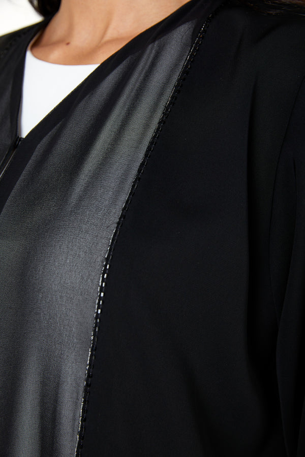 Black royal nada, Side Panel Beadwork Net Detail
