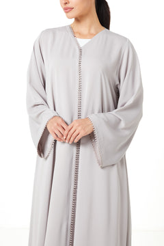 Beige Alya Nada Abaya, Basic Design