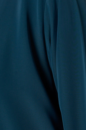 Blue Amani Nada Abaya, Lace Detail