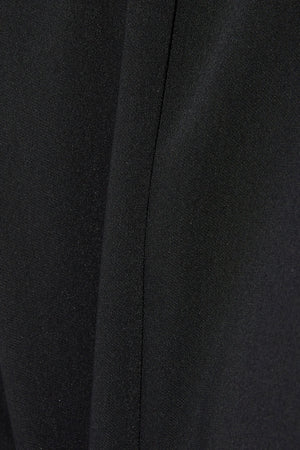 Flora Threadwork & Bead Sleeve Black Custom Abaya