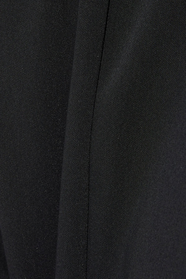 Flora Threadwork & Bead Sleeve Black Custom Abaya